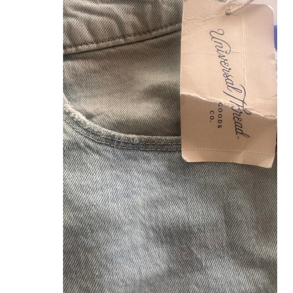 Universal Thread Size 14 32R Denim Vintage Stretch Shortie Shorts NEW NWT - Picture 5 of 13